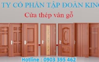 Cửa thép vân gỗ cho mọi nhà – Cửa thép tại Hồ Chí Minh